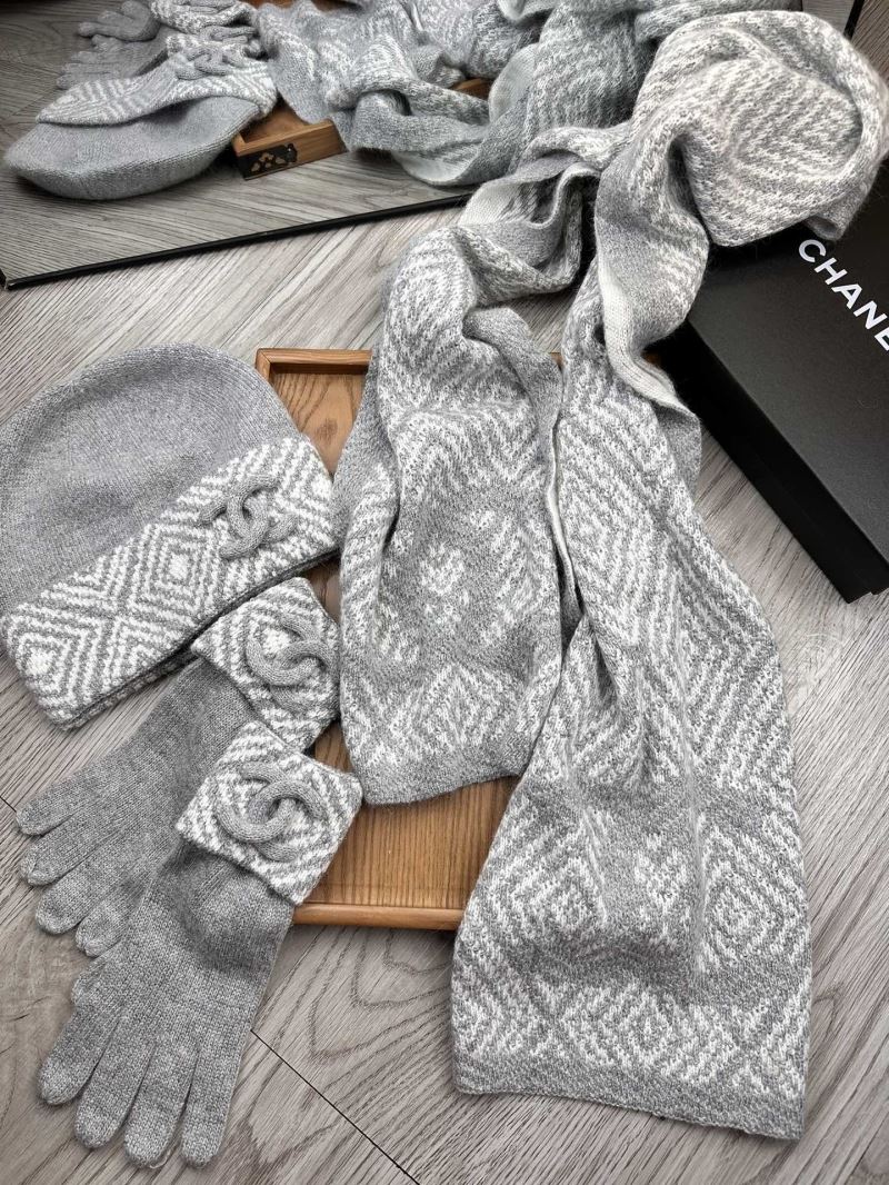 Chanel Caps Scarfs